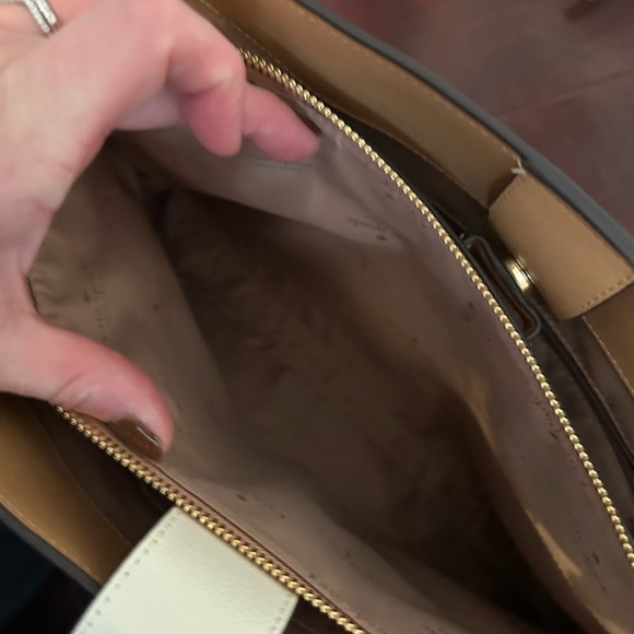 Kate Spade Cream Satchel Bag - Picture 5 of 6